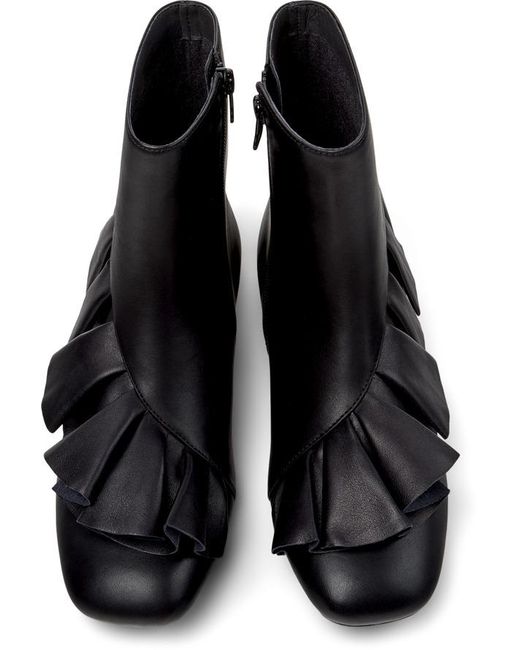 Camper Black Ankle Boots