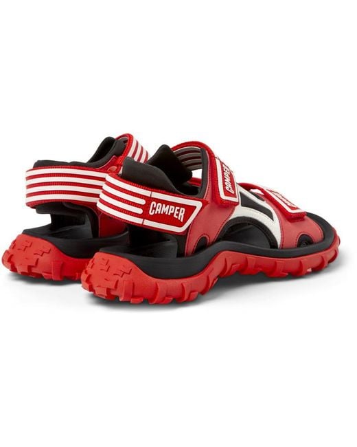 Camper Red Drift Trail Sandal