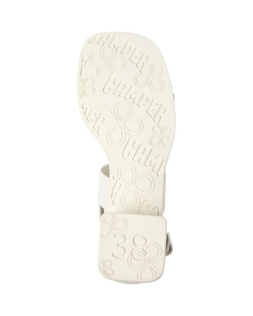 Camper White Kora Sandal