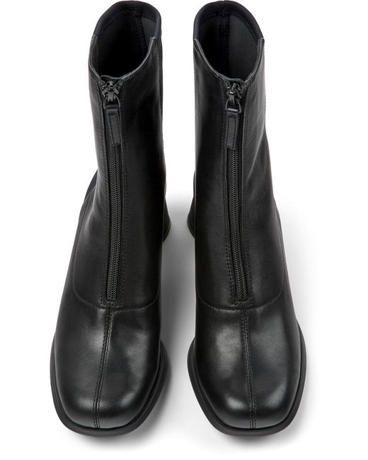 Camper Black Heeled Boots