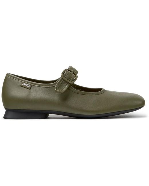 Camper Green Ballerinas