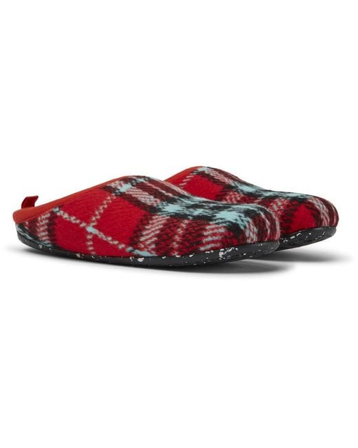 Camper Red Slipper