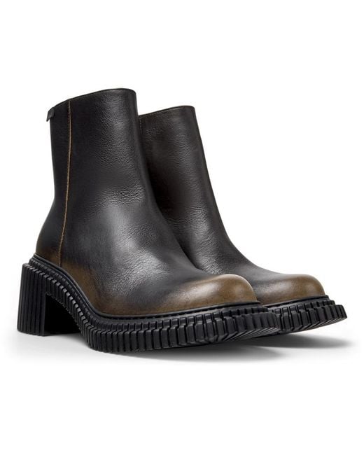 Camper Black Ankle Boots