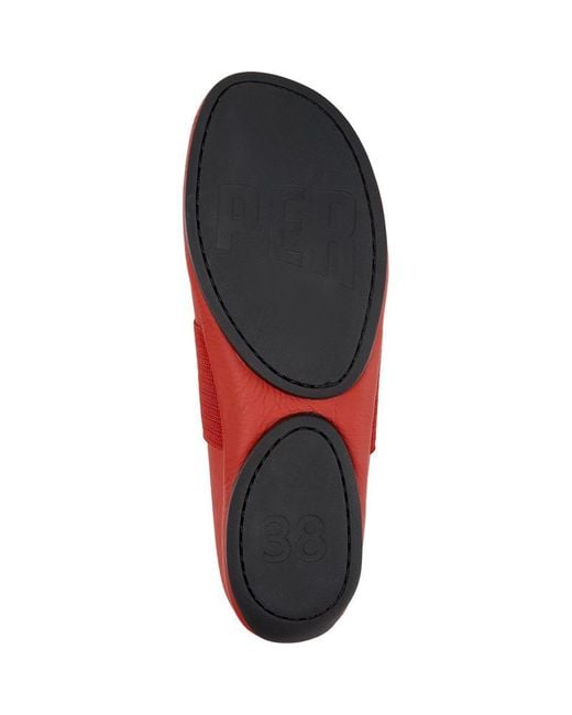 Camper Red Right Nina 21595 Ballet Flat Pumps Shoes