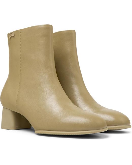 Camper Green Ankle Boots