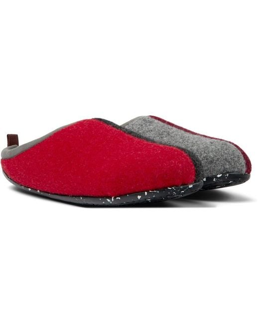 Camper Red Slipper