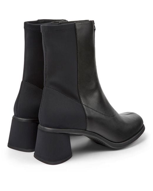 Camper Black Heeled Boots