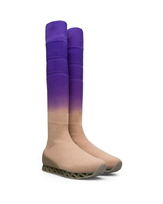 Camper Purple Stiefel