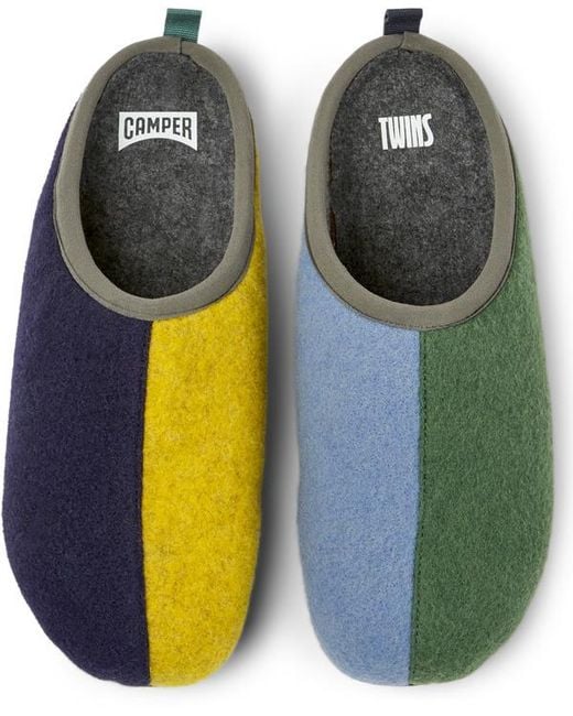 Camper Blue Slippers for men