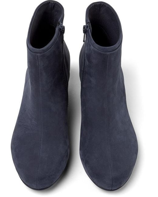 Camper Blue Ankle Boots