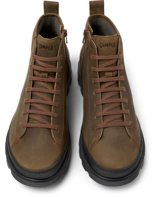 Camper Brown Brutus Booties Man for men
