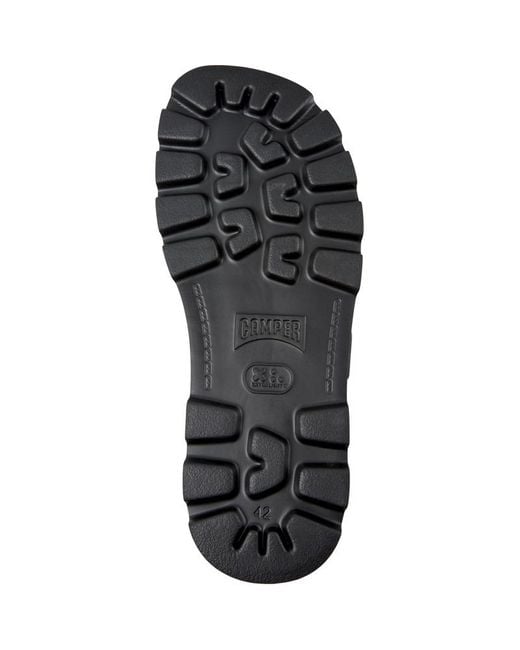 Camper Black Brutus Sandal for men