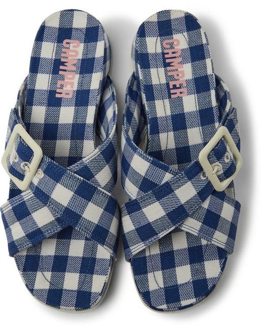 Camper Blue Sandals