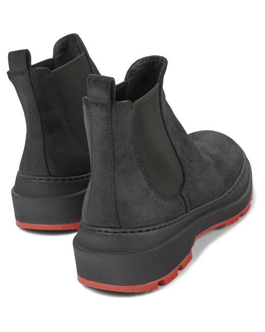 Camper Black Brutus Trek Booties for men