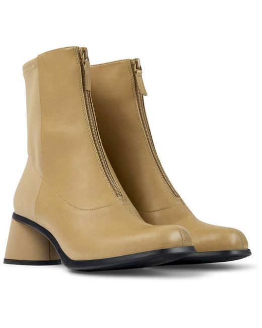 Camper Green Ankle Boots