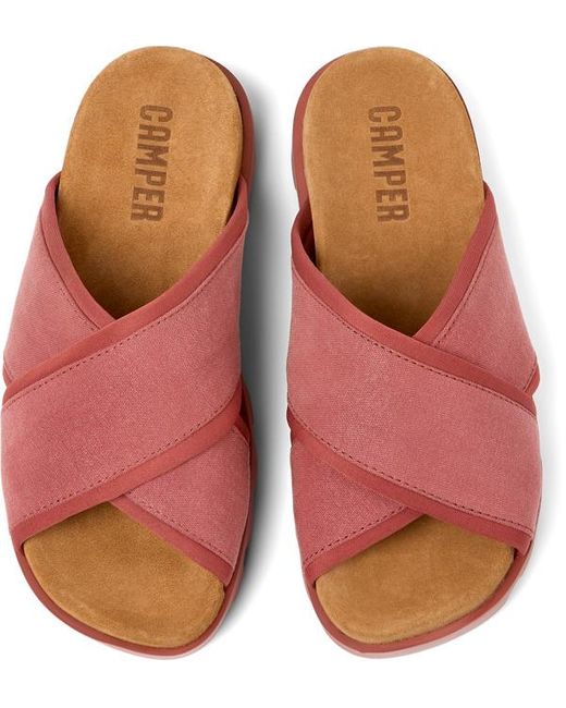 Camper Red Brutus Sandal
