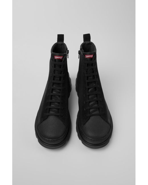 Botas negras Camper de Algodón de color Negro para hombre | Lyst