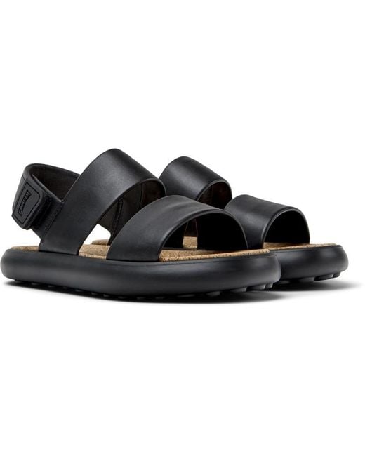Camper Black Sandals