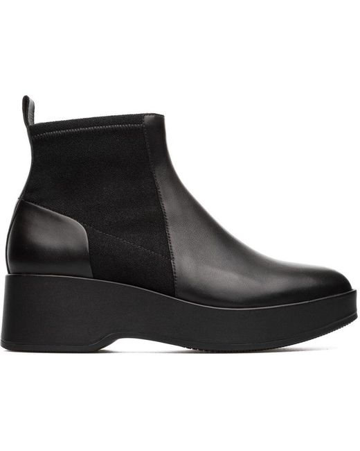 Camper Black Ankle Boots
