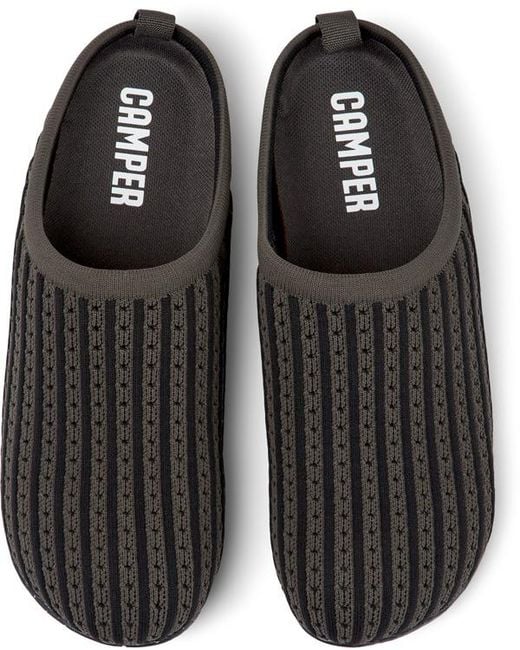 Camper Black Slippers