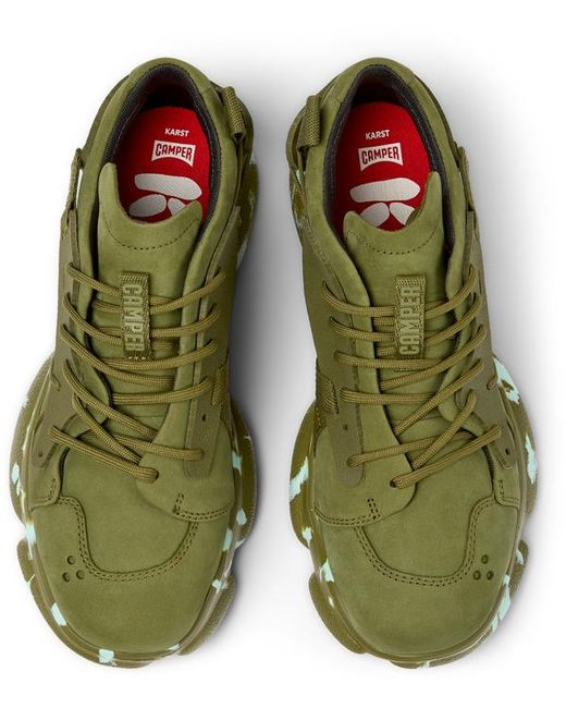 Baskets Karst Camper en coloris Green