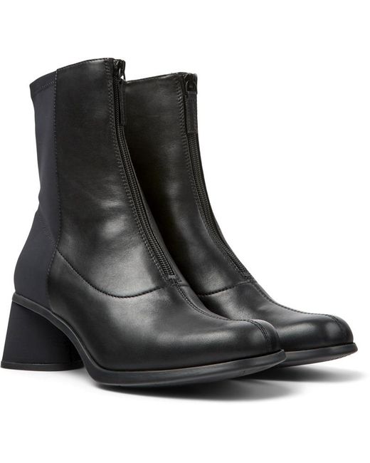 Camper Black Heeled Boots