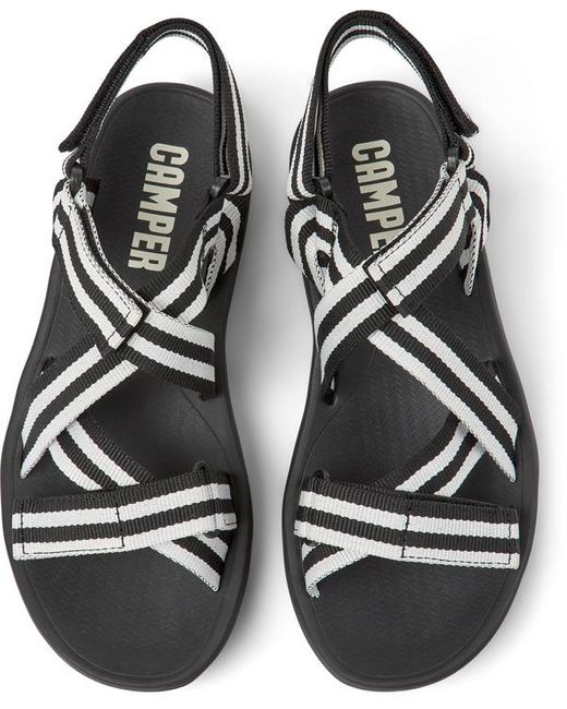 Camper Black Sandals for men