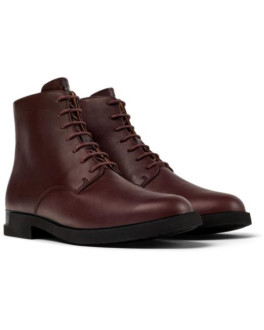 Camper Brown Ankle Boots