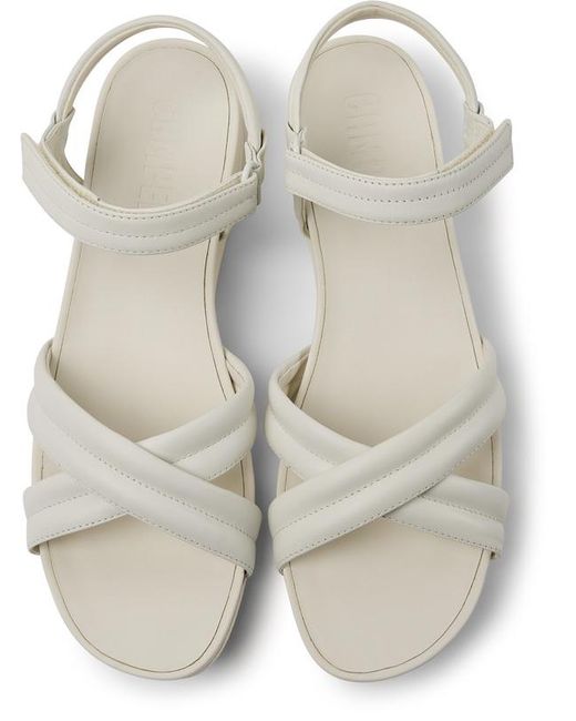 Camper Metallic Sandals