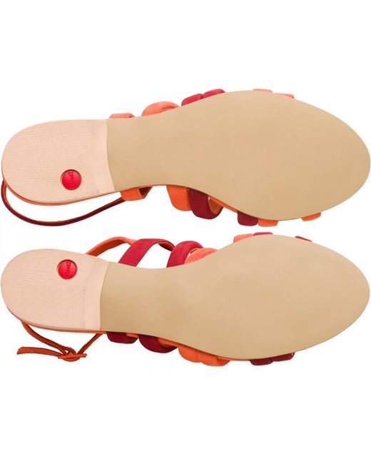 Camper Red Sandals