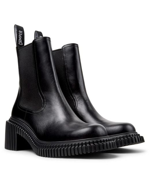 Camper Black Ankle Boots