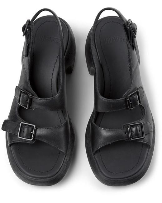 Camper Black Sandals