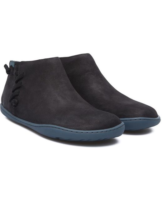 Camper Blue Boots