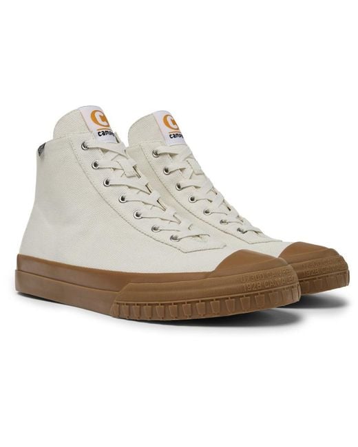 Camper White Ankle Boots for men