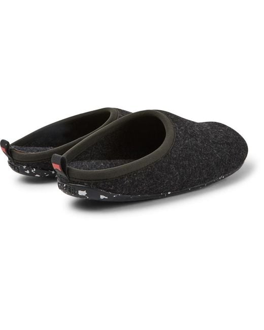 Camper Black Slippers for men