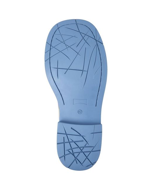 Camper Blue Striped Ankle Boots for men