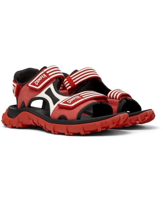 Camper Red Sandals for men