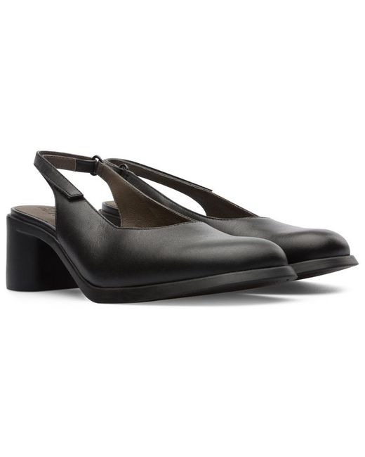 Camper Black Slingback