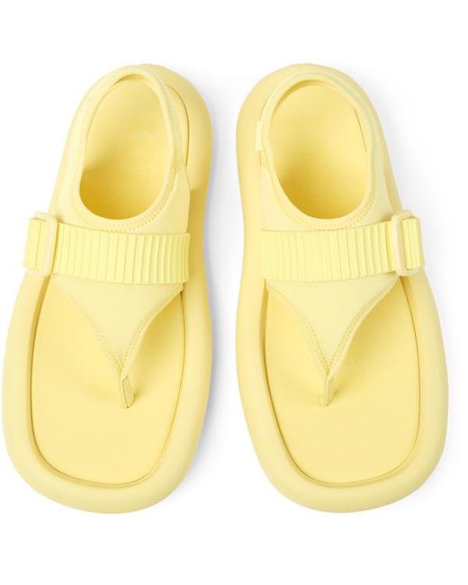 Camper Yellow Sandalen