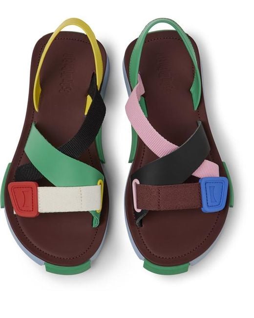 Camper Green Sandals