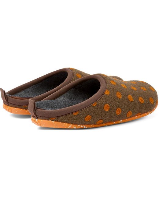 Camper Brown Slippers