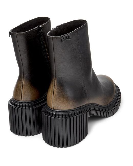 Camper Black Ankle Boots