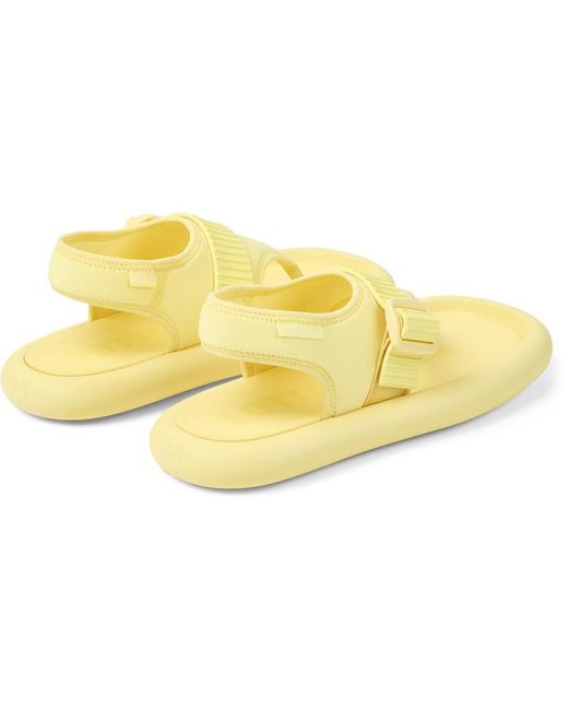 Camper Yellow Sandalen
