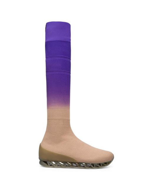Camper Purple Stiefel
