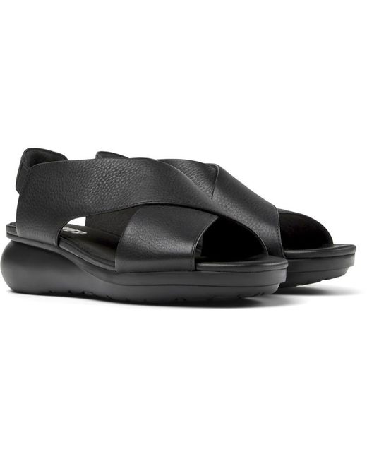 Camper Black Sandale
