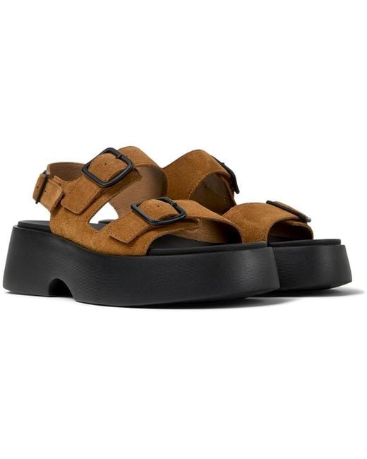 Camper Brown Sandals