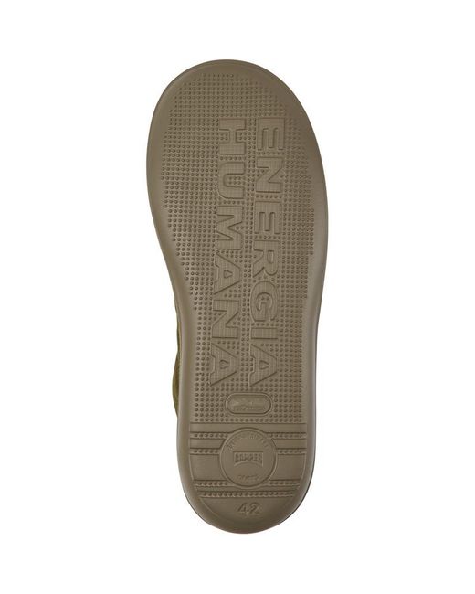 Camper Green Nubuck Sneakers for men