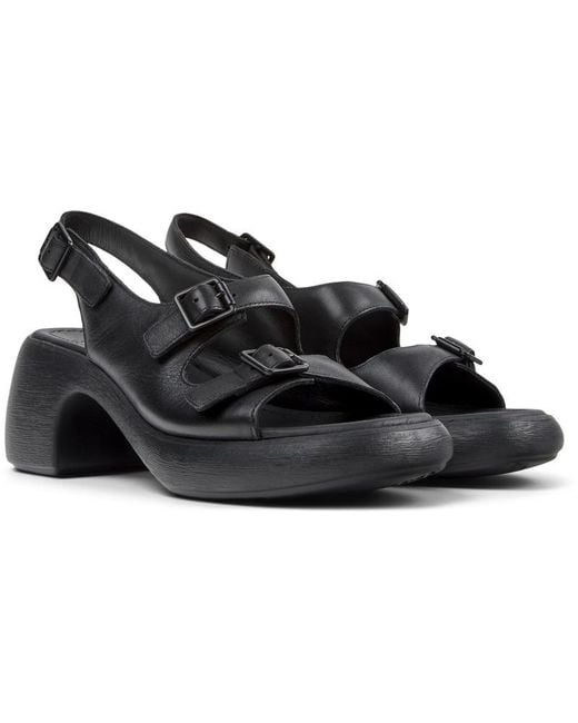 Camper Black Sandals