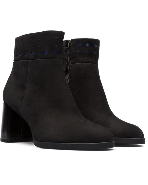 Camper Black Ankle Boots