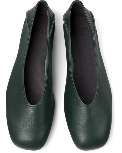 Zapatos planos Camper de color Green